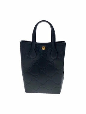 Gucci GG Super Bag Strap Black All over